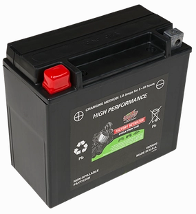 12v 18ah Factory Activated Cycle-tron Plus Agm Powersports Battery - Faytx20h