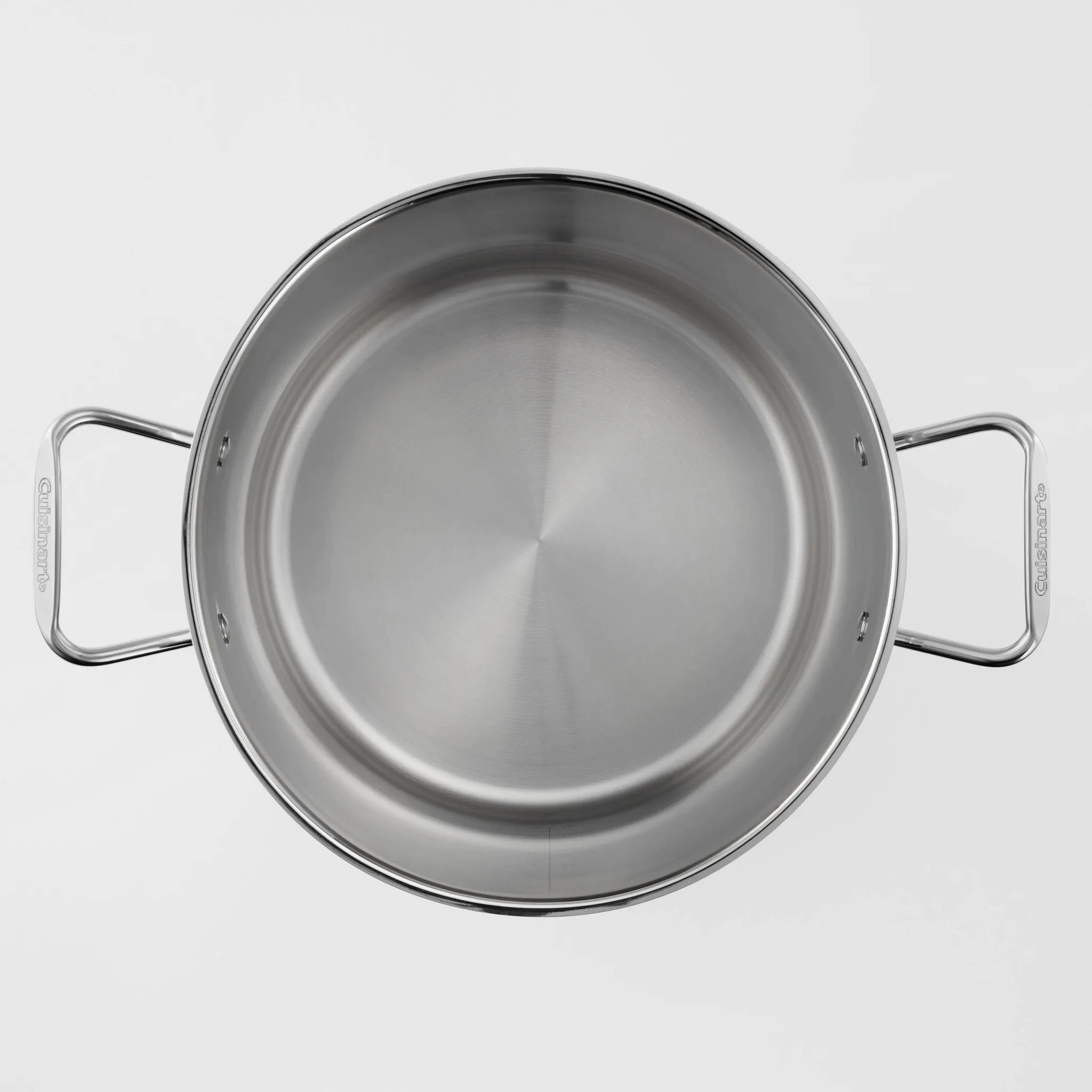 16qt Stainless Steel Stock Pot with Cover Silver: Dishwasher & Oven-Safe, Tempered Glass Lid, Riveted Handle