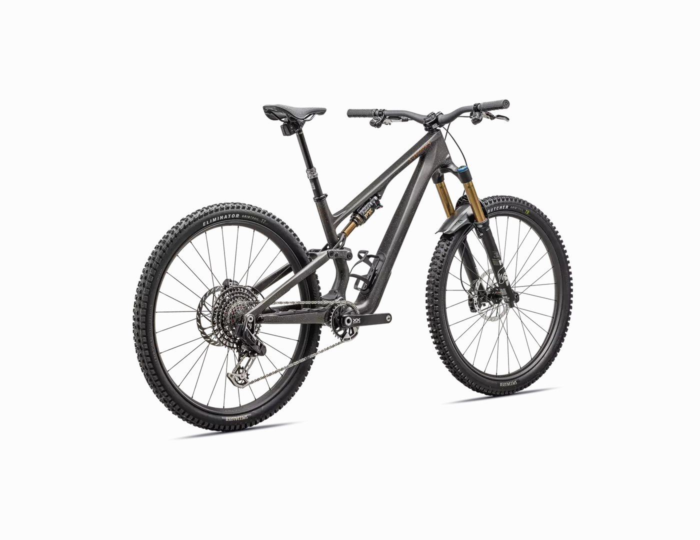 2025 Specialized S-Works Stumpjumper 15 29/27.5" Bike - S1, Satin Gunmetal / Clay / White Mtn / Dove Grey / Gloss Bronze