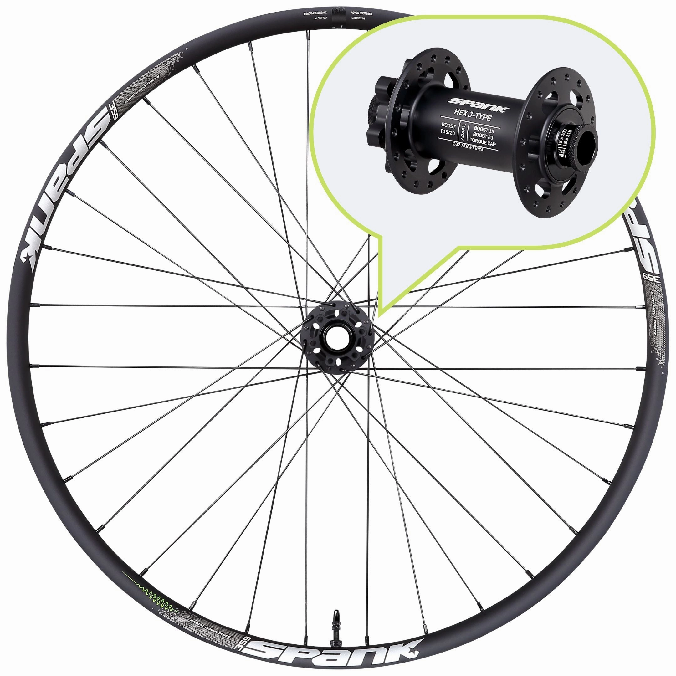359 Vibrocore™ FRONT Wheel