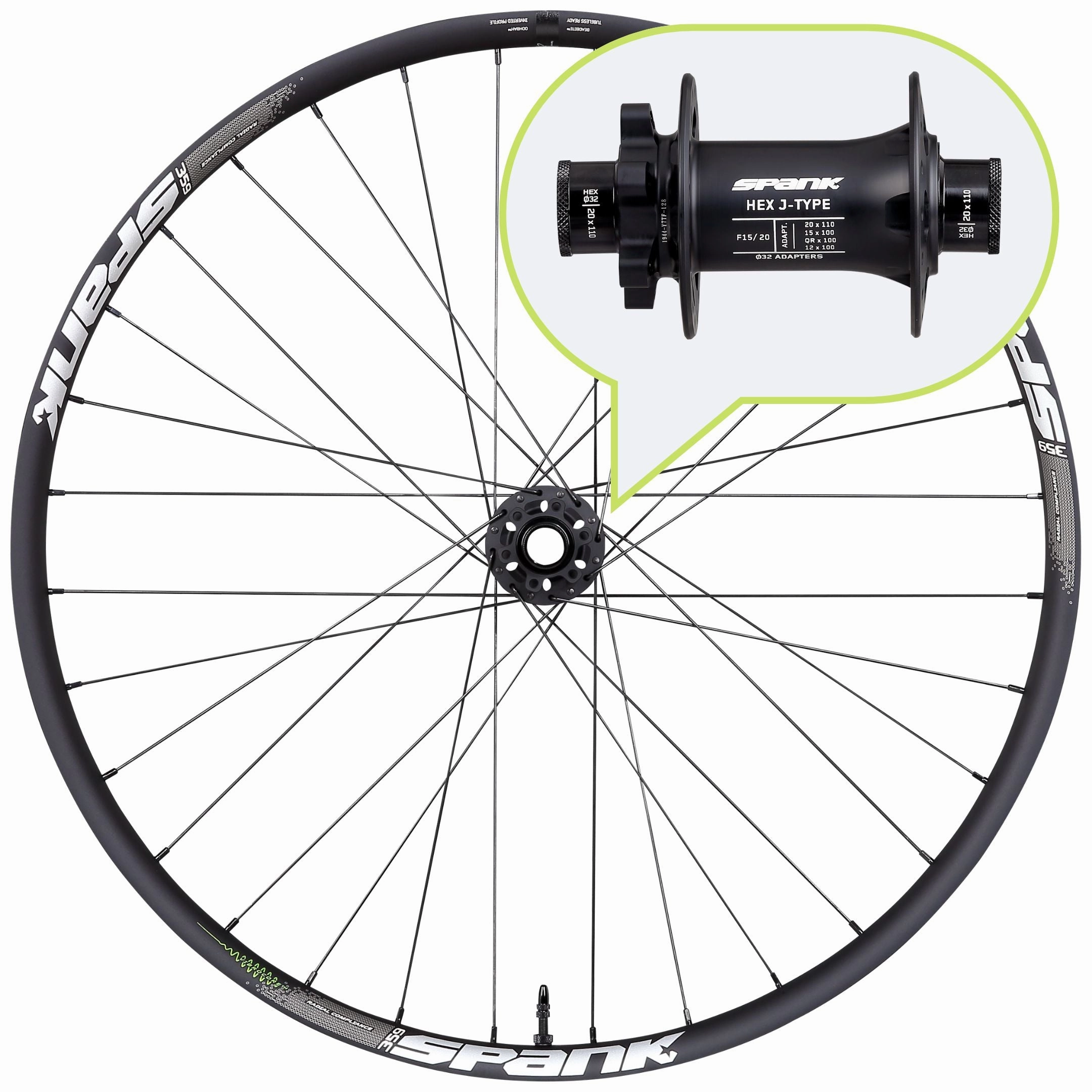 359 Vibrocore™ FRONT Wheel