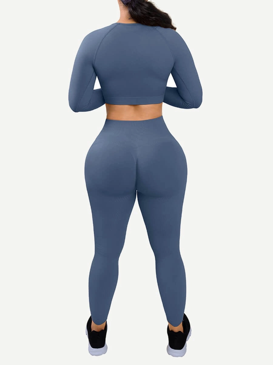 🌿Eco-friendly 3D Printing Thumbhole Seamless Sportswear