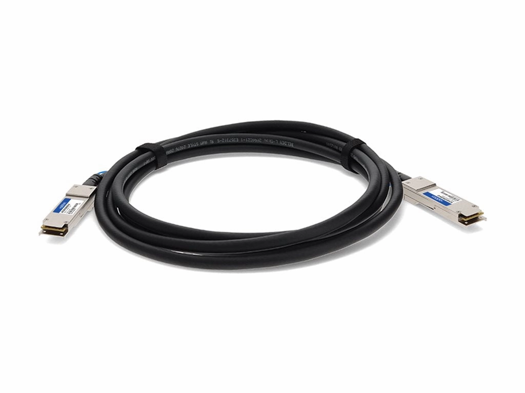 AddOn - 100GBase-CU direct attach cable - TAA Compliant - QSFP28 to QSFP28 - 1.6 ft - twinaxial - passive MCP1600-C00AE30N-AO