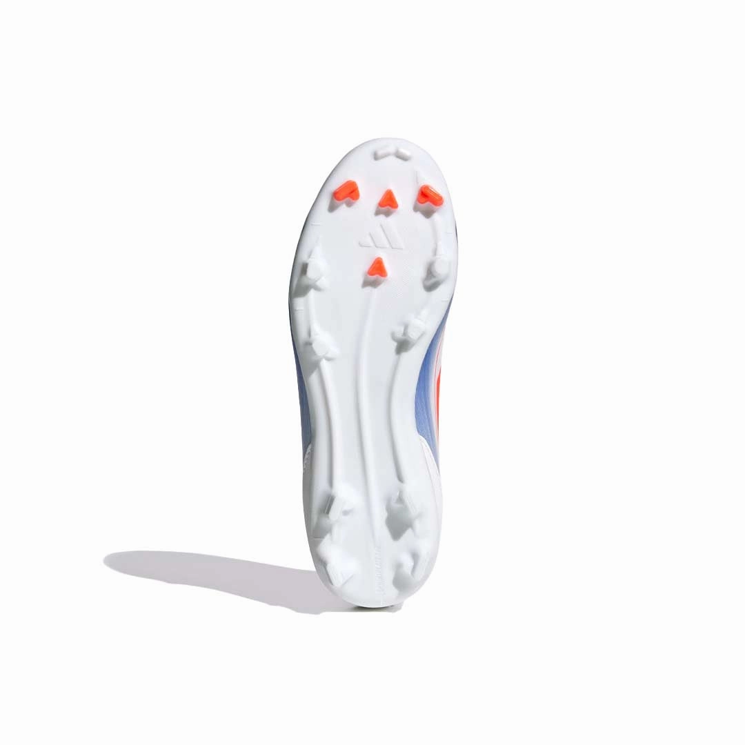 adidas - Kids' (Preschool & Junior) F50 League Laceless Firm/Multi Ground Soccer Cleats (IF1362)
