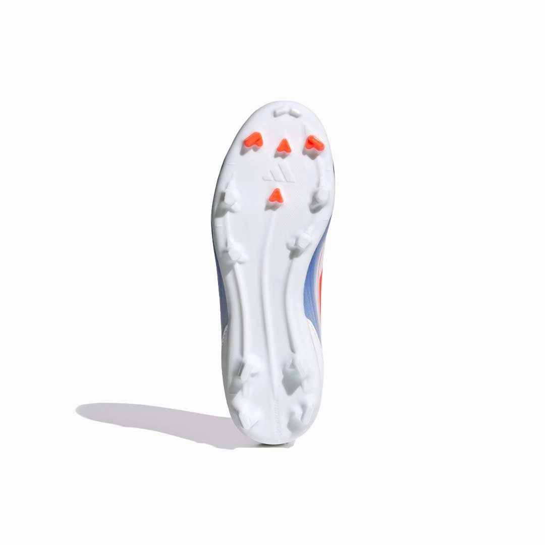 adidas - Kids' (Preschool & Junior) F50 League Laceless Firm/Multi Ground Soccer Cleats (IF1362)