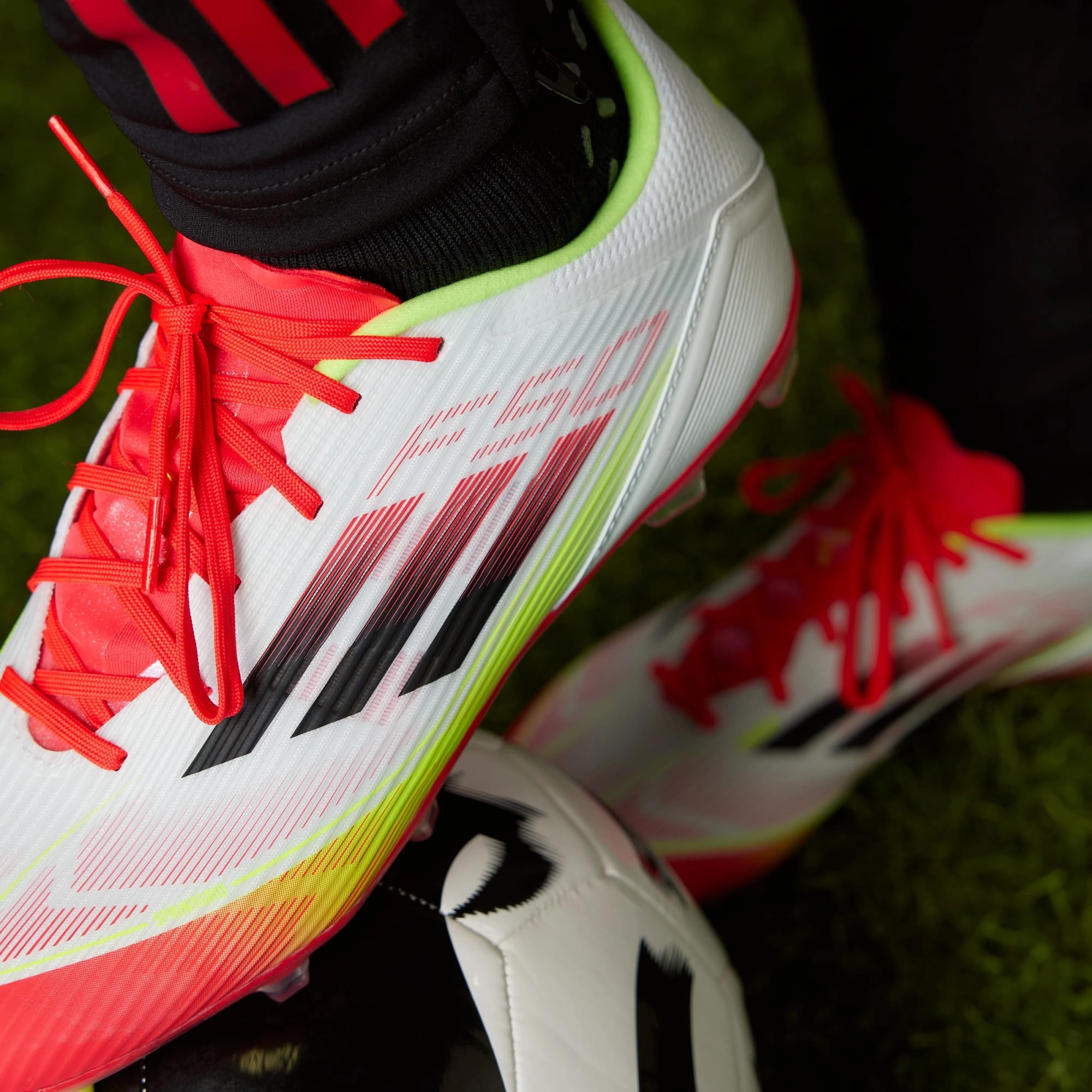 ADIDAS MEN'S F50 P3 LEAGUE WHITE/BLACK FOOTBALL BOOTS