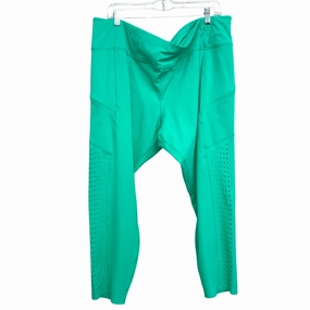 Athletic Leggings By Athleta In Green, Size:2X