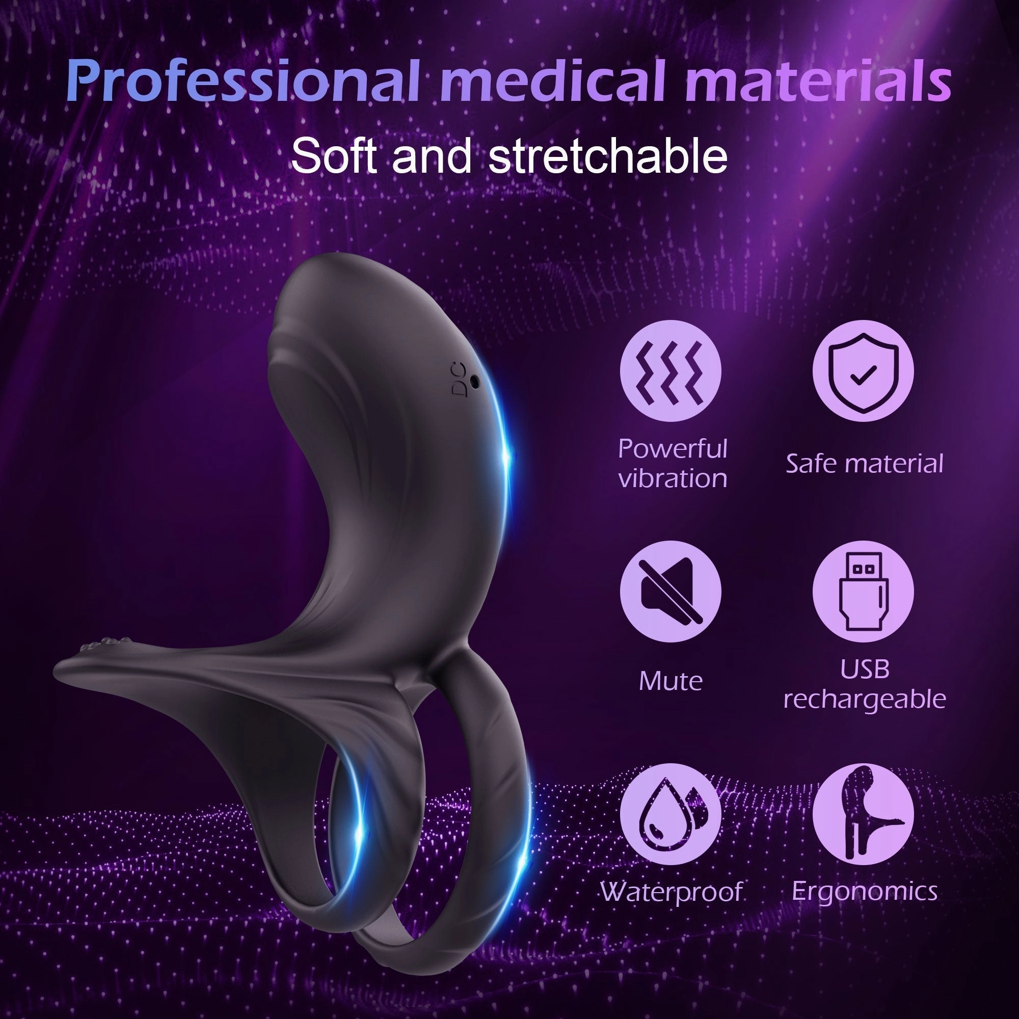 Aurora - Vibrating Penis Ring