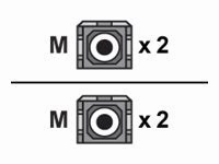 Black Box - Patch cable - TAA Compliant - SC multi-mode (M) to SC multi-mode (M) - 10.1 m - fiber optic - duplex - 62.5 / 125 FOLZH62-SCSC-YL-33