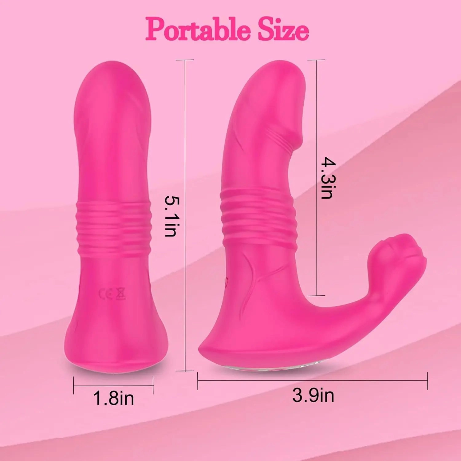 Bluetooth-Controlled Thrusting Vibrator