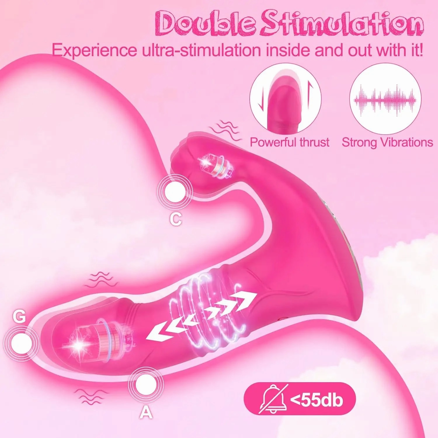 Bluetooth-Controlled Thrusting Vibrator