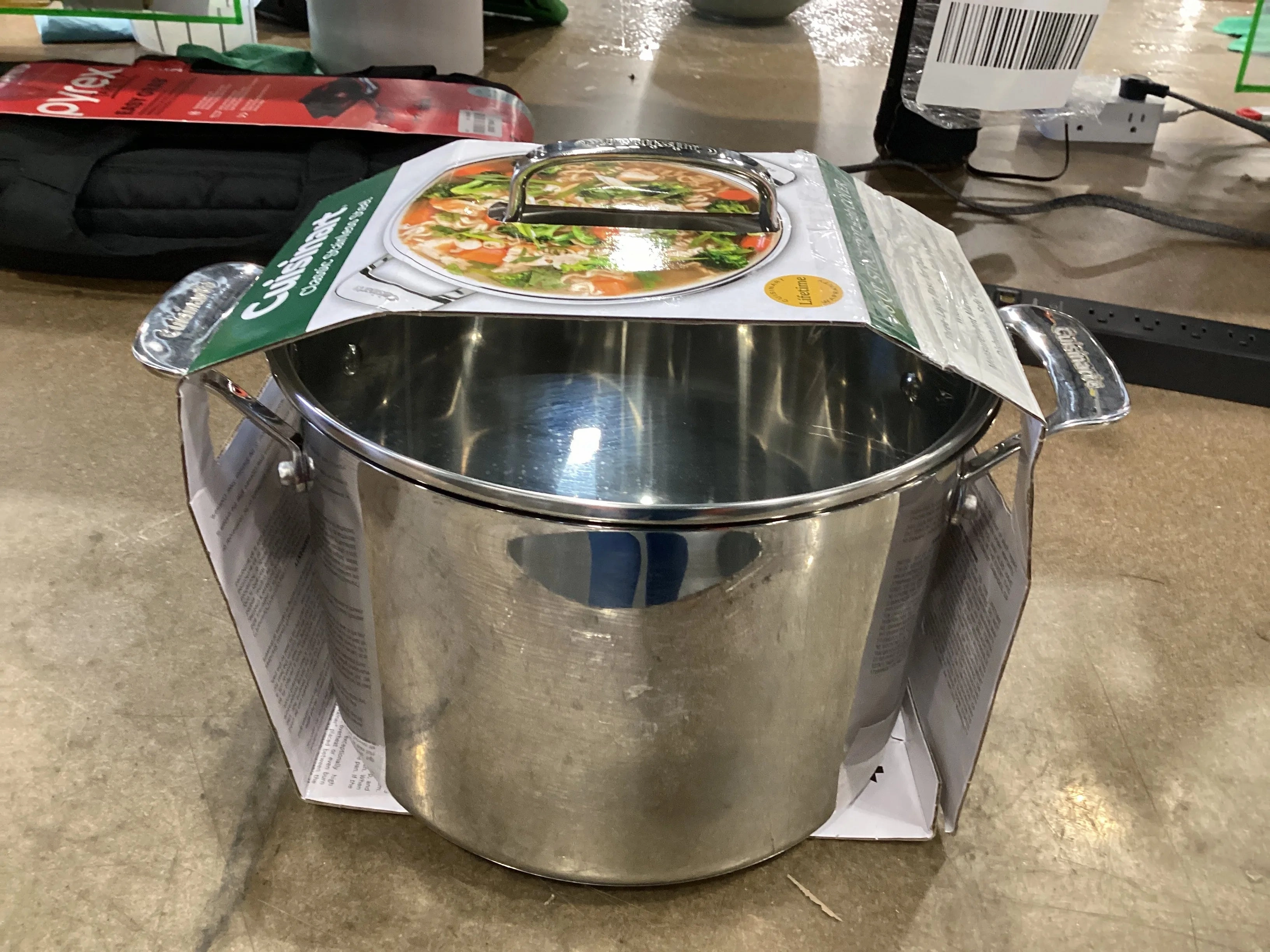 Classic 8qt Stainless Steel Stock Pot with Cover (See Description)