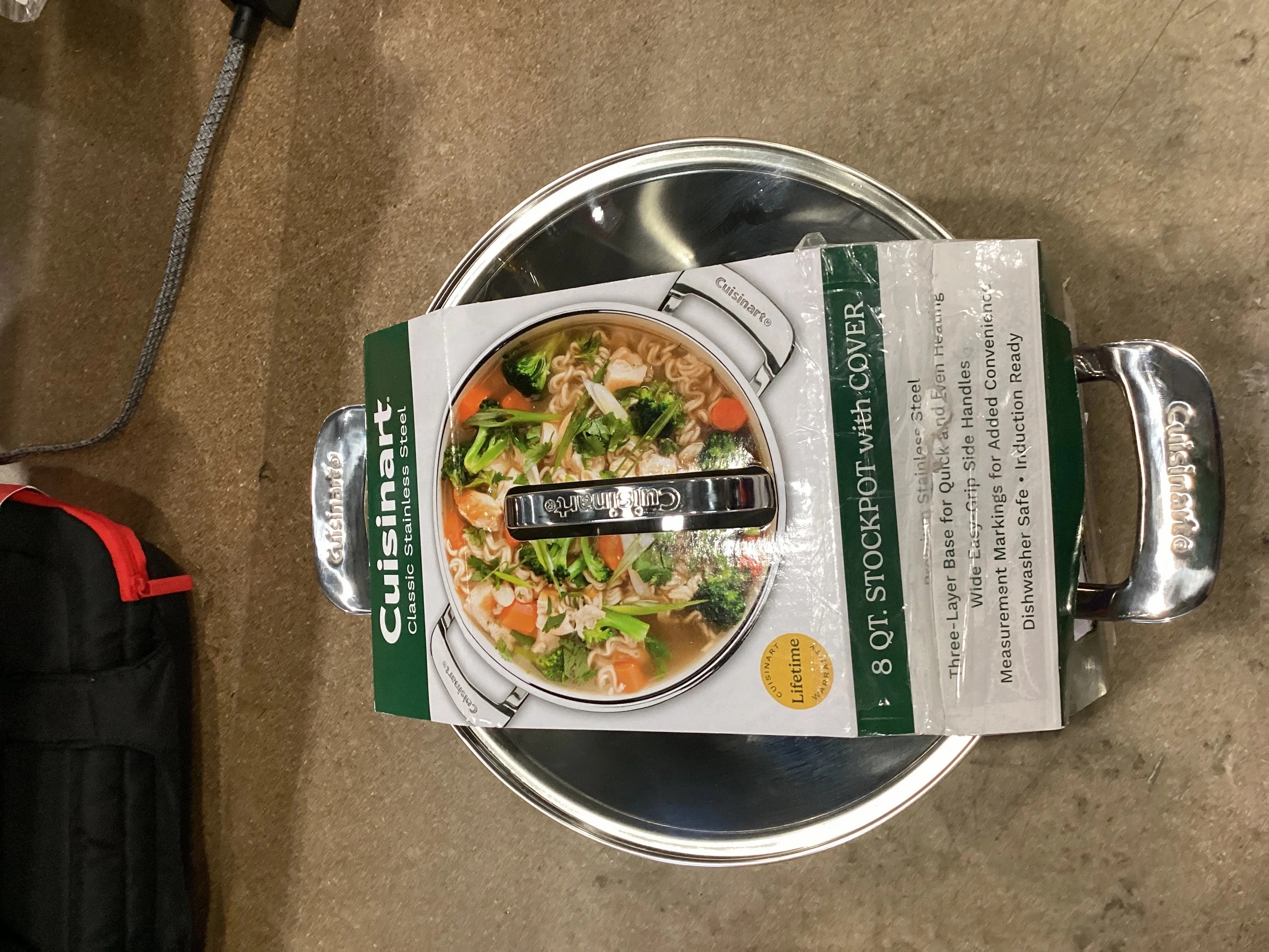 Classic 8qt Stainless Steel Stock Pot with Cover (See Description)