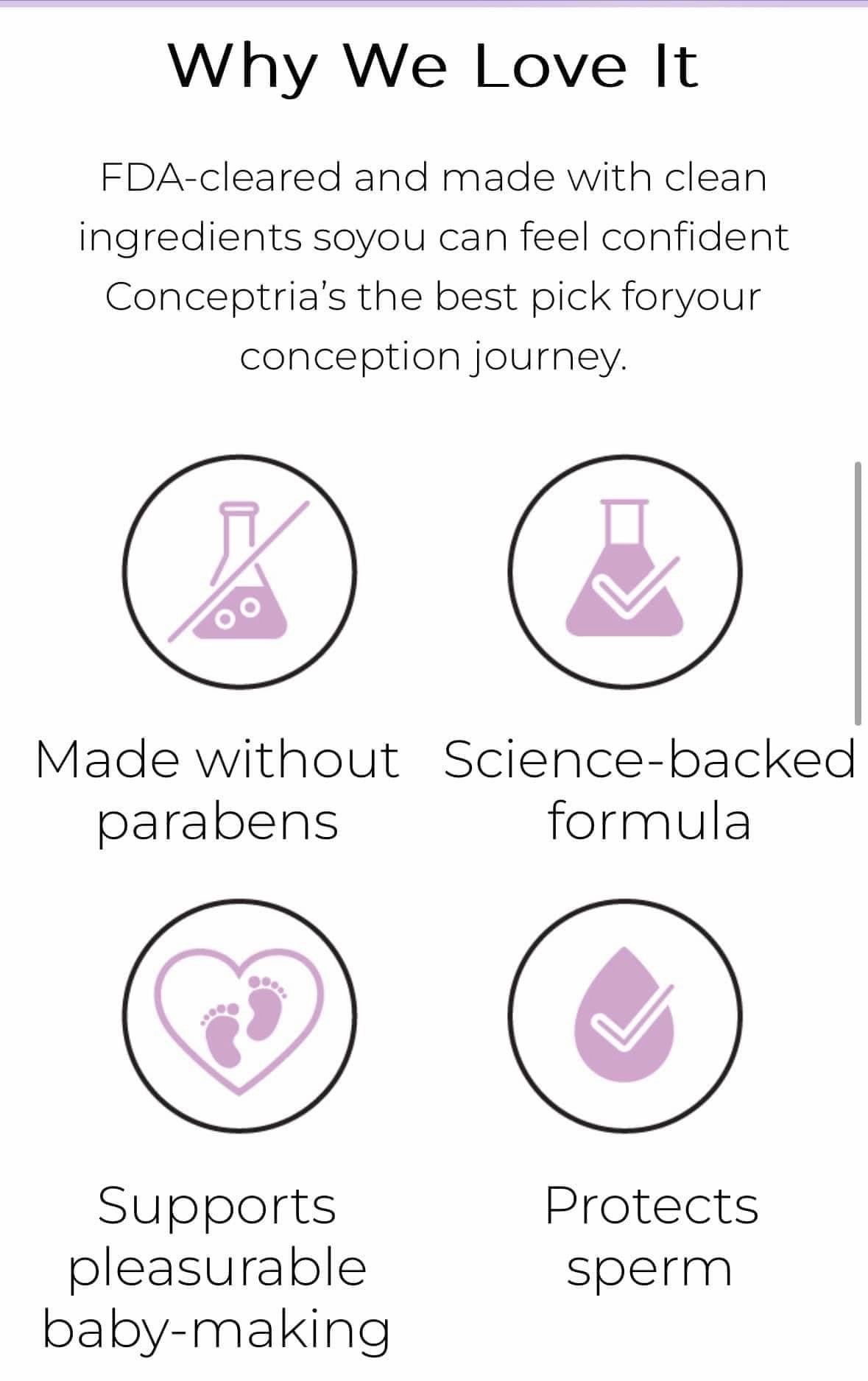 Conceptria - Fertility Friendly Lubricant! - NEW!