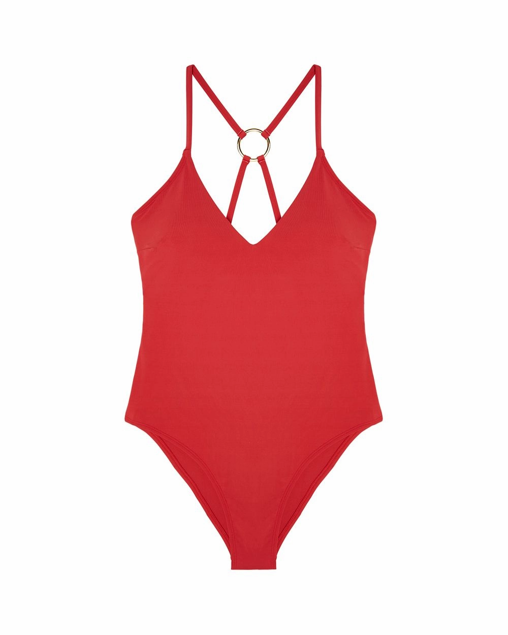 Curvy Shaping Strappy One Piece