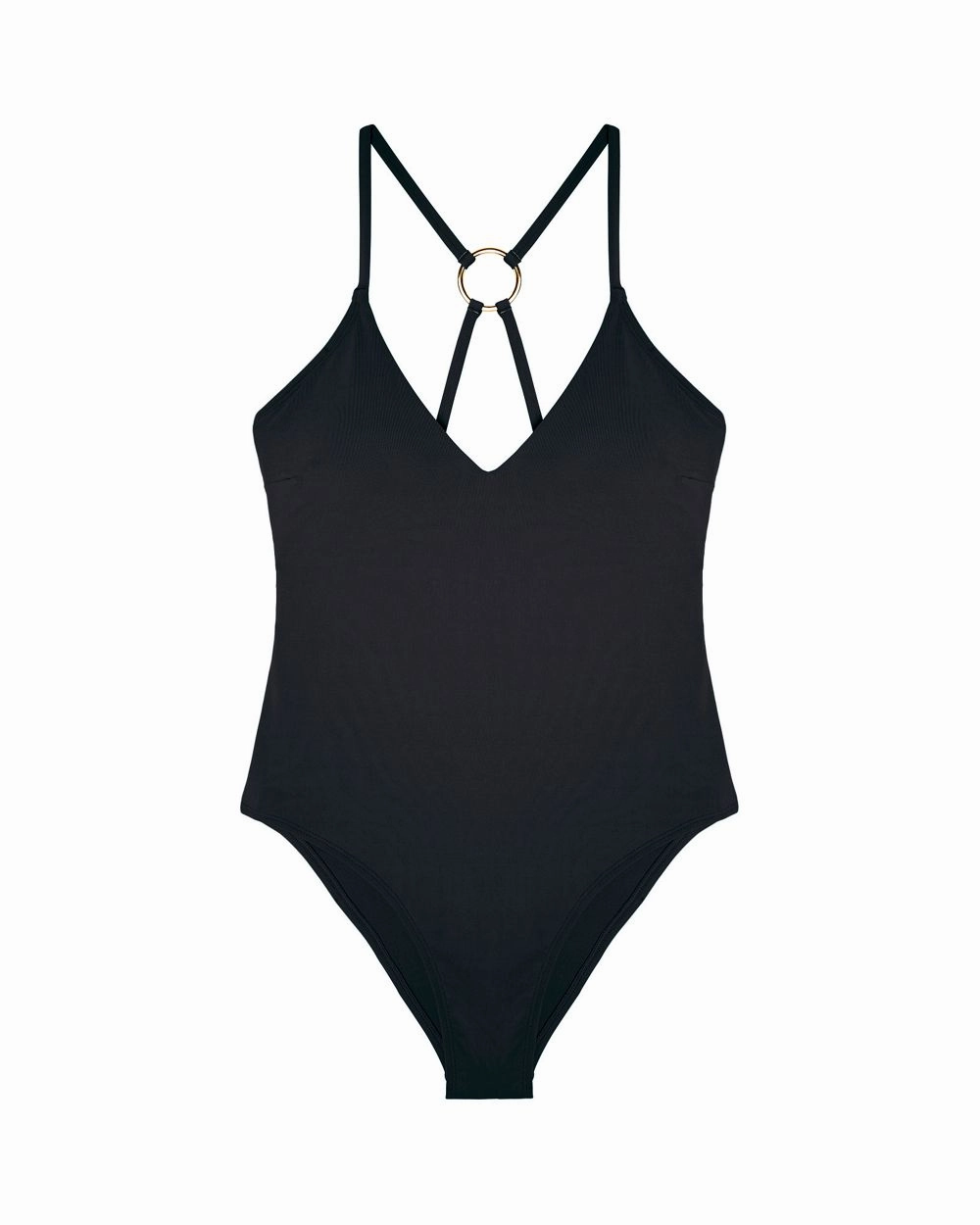 Curvy Shaping Strappy One Piece