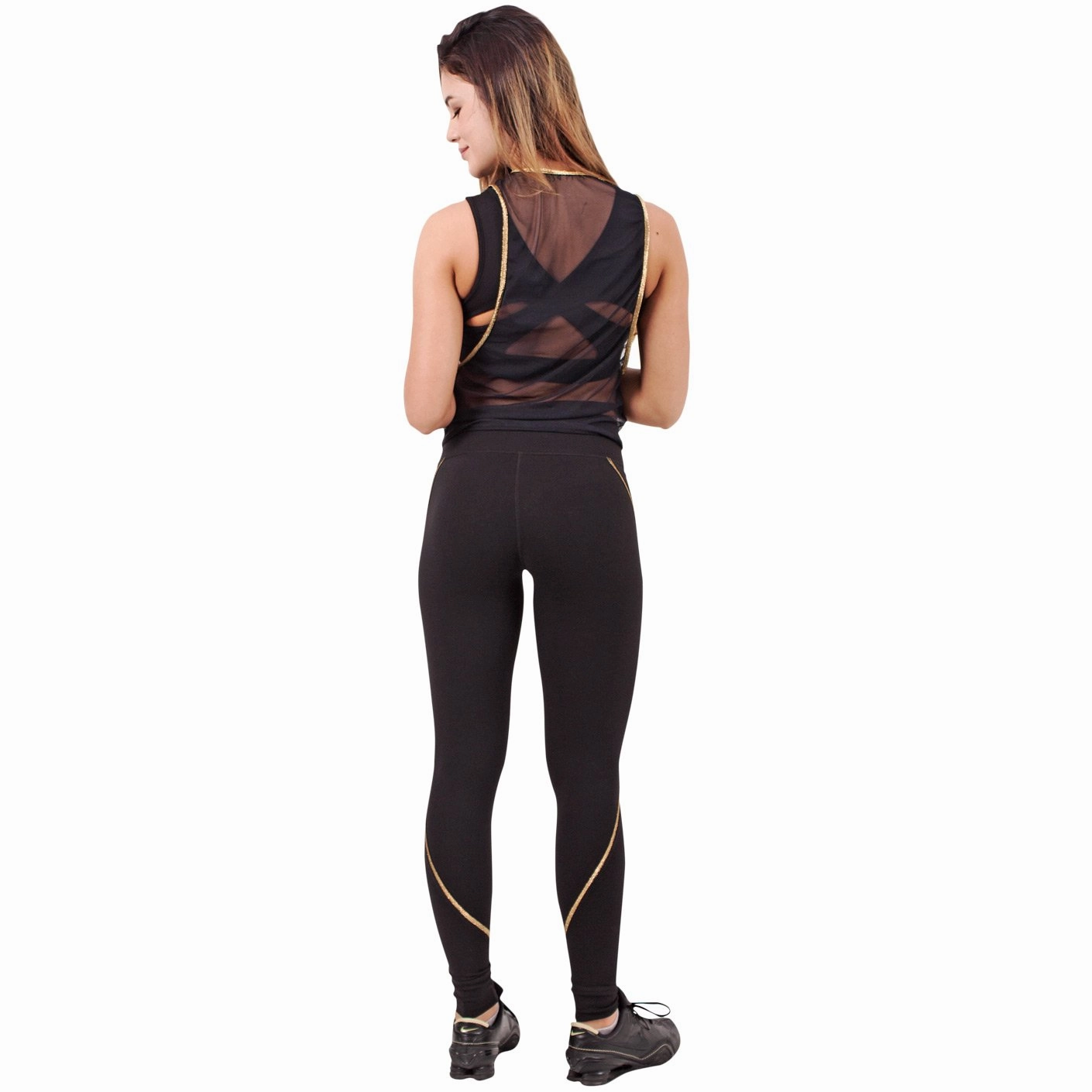 FLEXMEE 946078 | Luxury Mid Rise Sport Leggings | Supplex 360