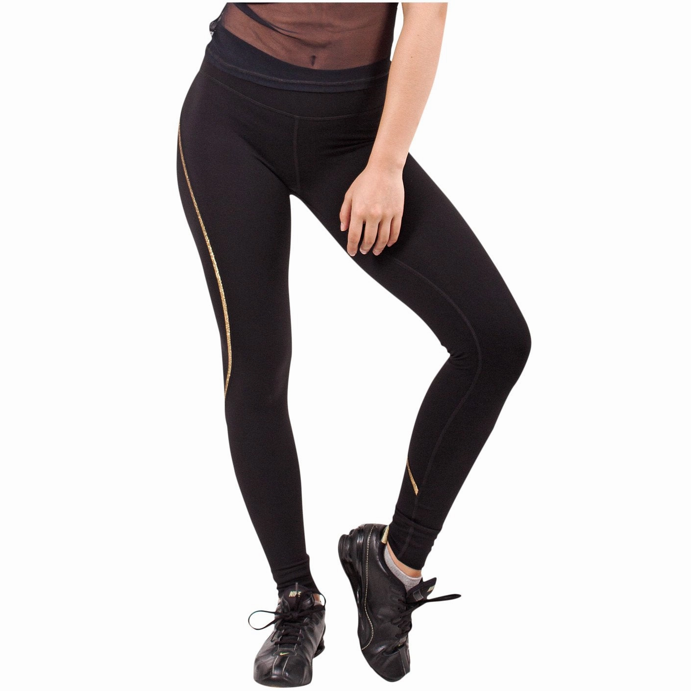FLEXMEE 946078 | Luxury Mid Rise Sport Leggings | Supplex 360