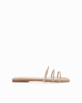 FORREST - DARK NUDE-WHITE CONTRAST