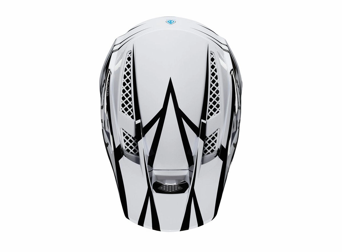 Fox Racing Rampage Pro Carbon Full Face Helmet - Weld - White - 2019