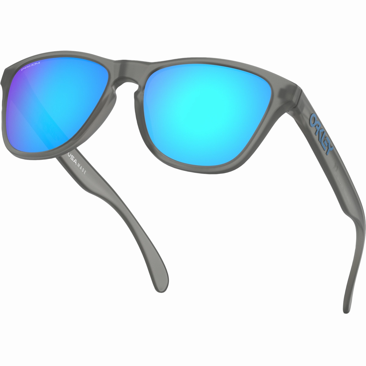 Frogskins XS - Matte Grey Ink/Prizm Sapphire