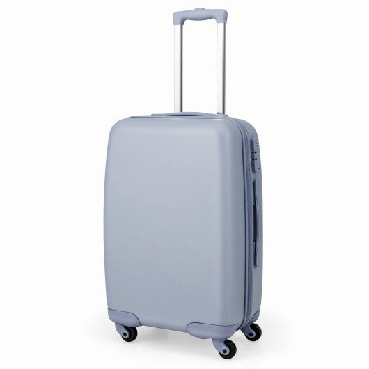 Hardside Luggage With Spinner Wheels With TSA Lock and Height Adjustable Handle-Blue