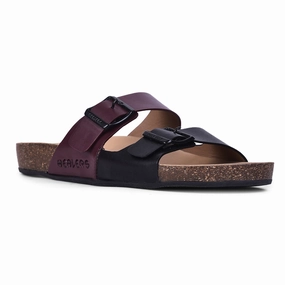 Healers Casual Black Buckle Slider For Women J332-13 By Liberty
