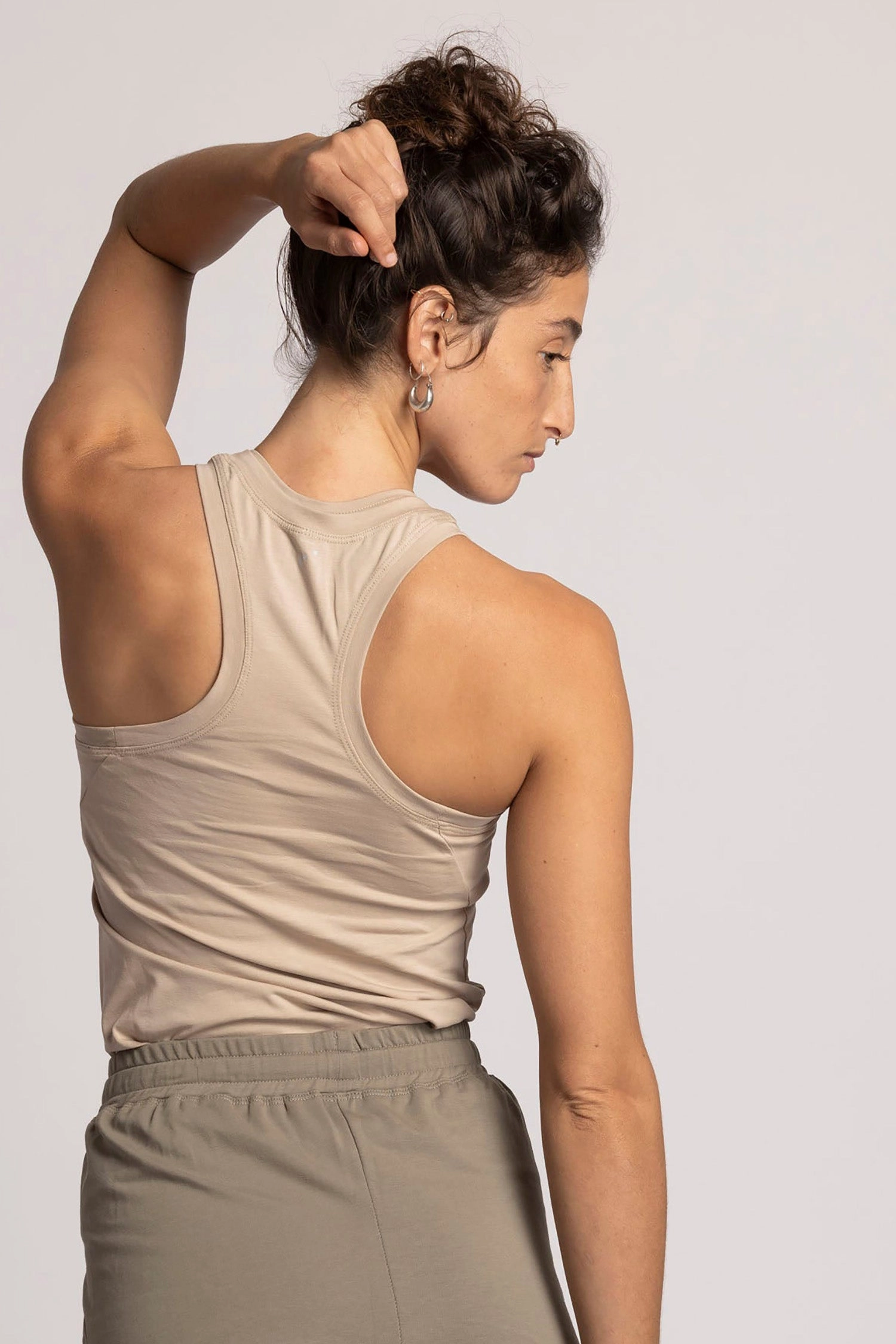 I'mPerfect Organic Cotton Racer Tank Top 25%off