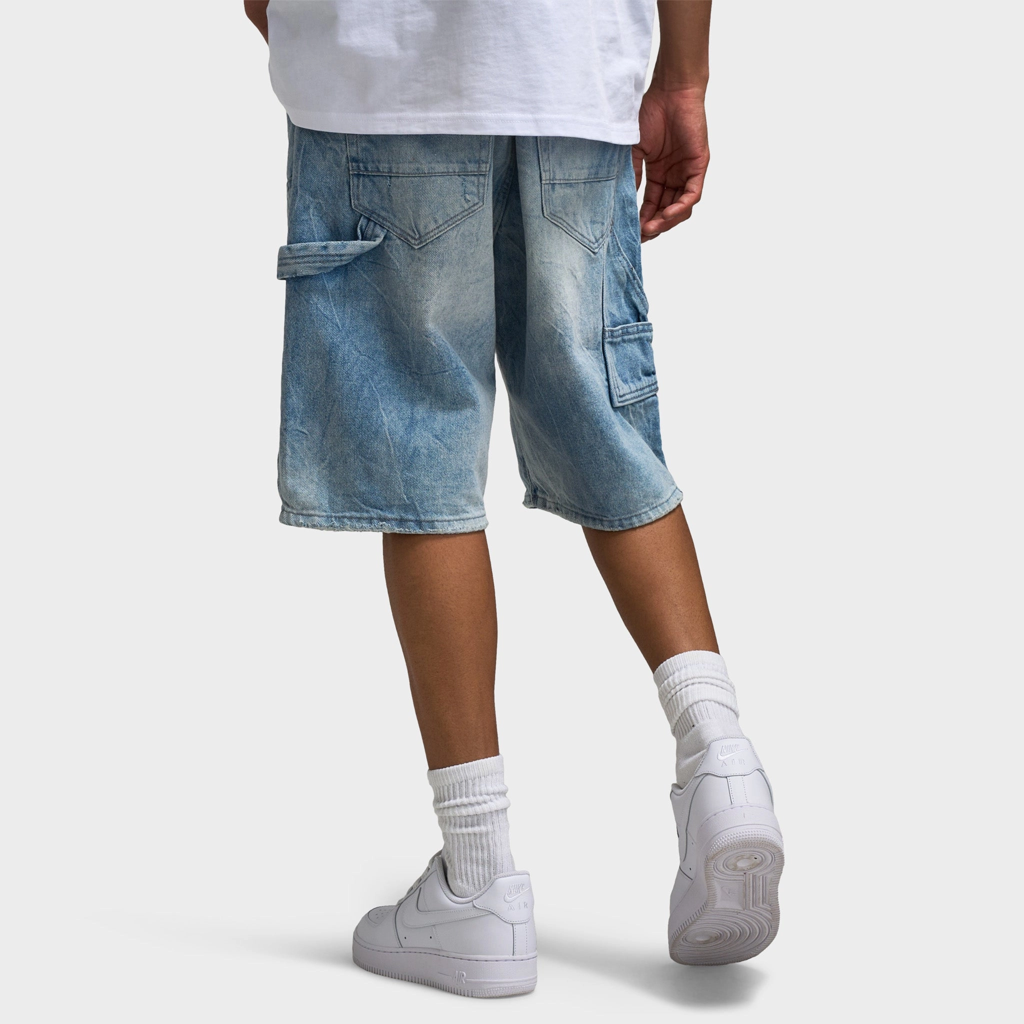 Jordan Craig Brian Craftsman Denim Short / Ice Blue