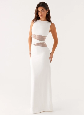 Karma Maxi Dress - White