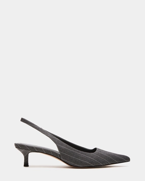 KITTIE GRAY PINSTRIPE