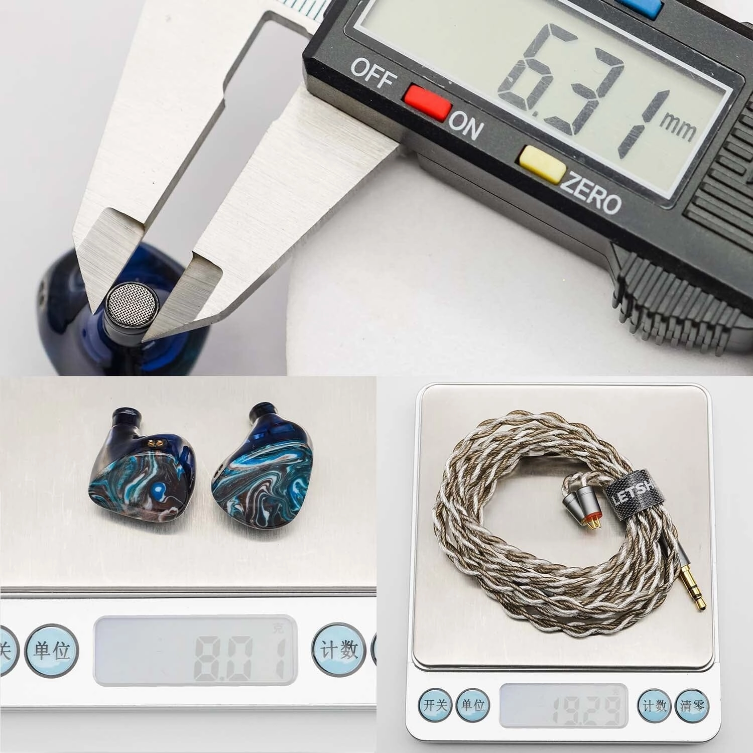LETSHUOER x GIZAUDIO Galileo IEMs Dual-Driver Hybrid In-Ear Monitor