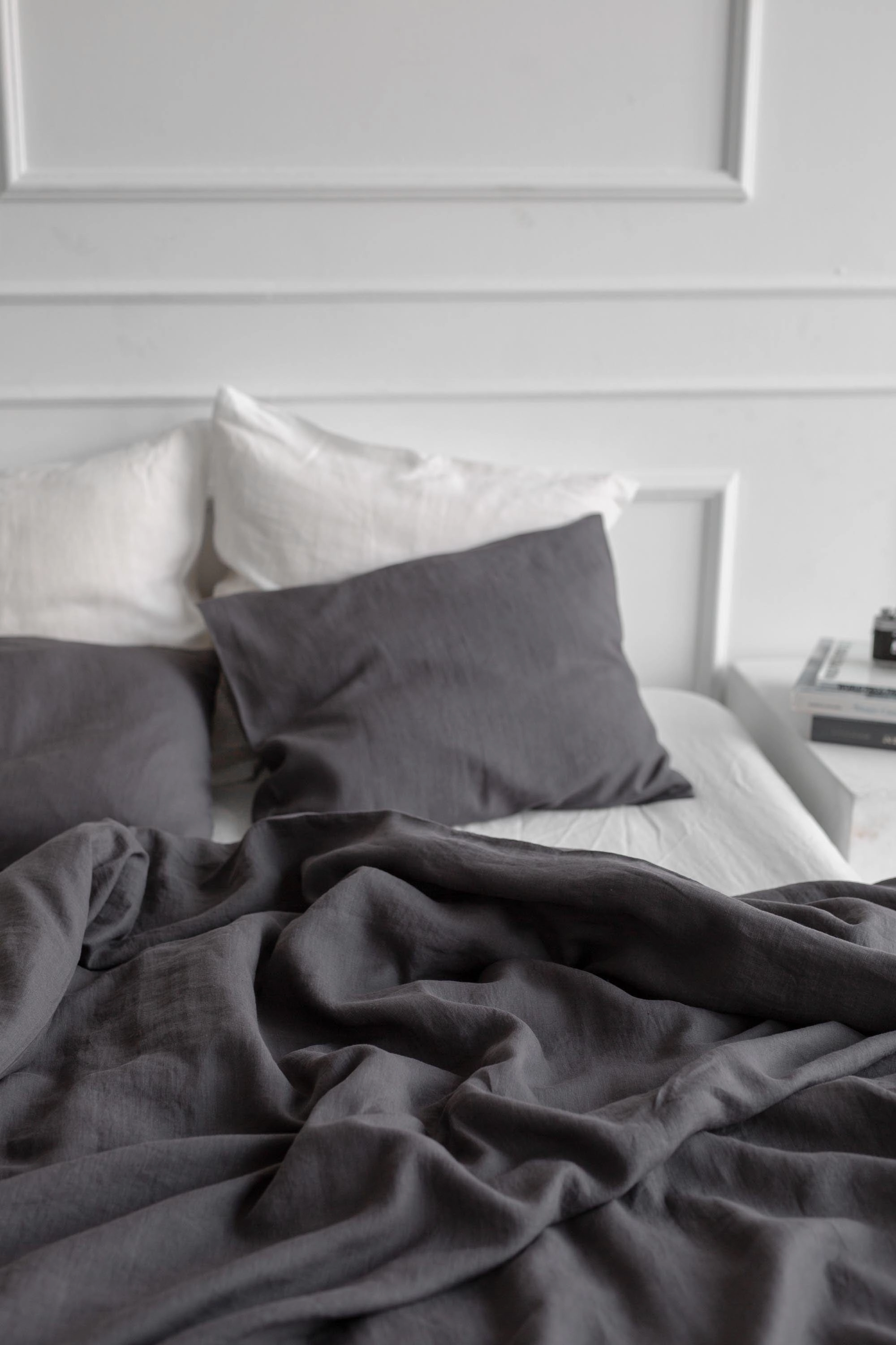 Linen Pillowcase | Charcoal