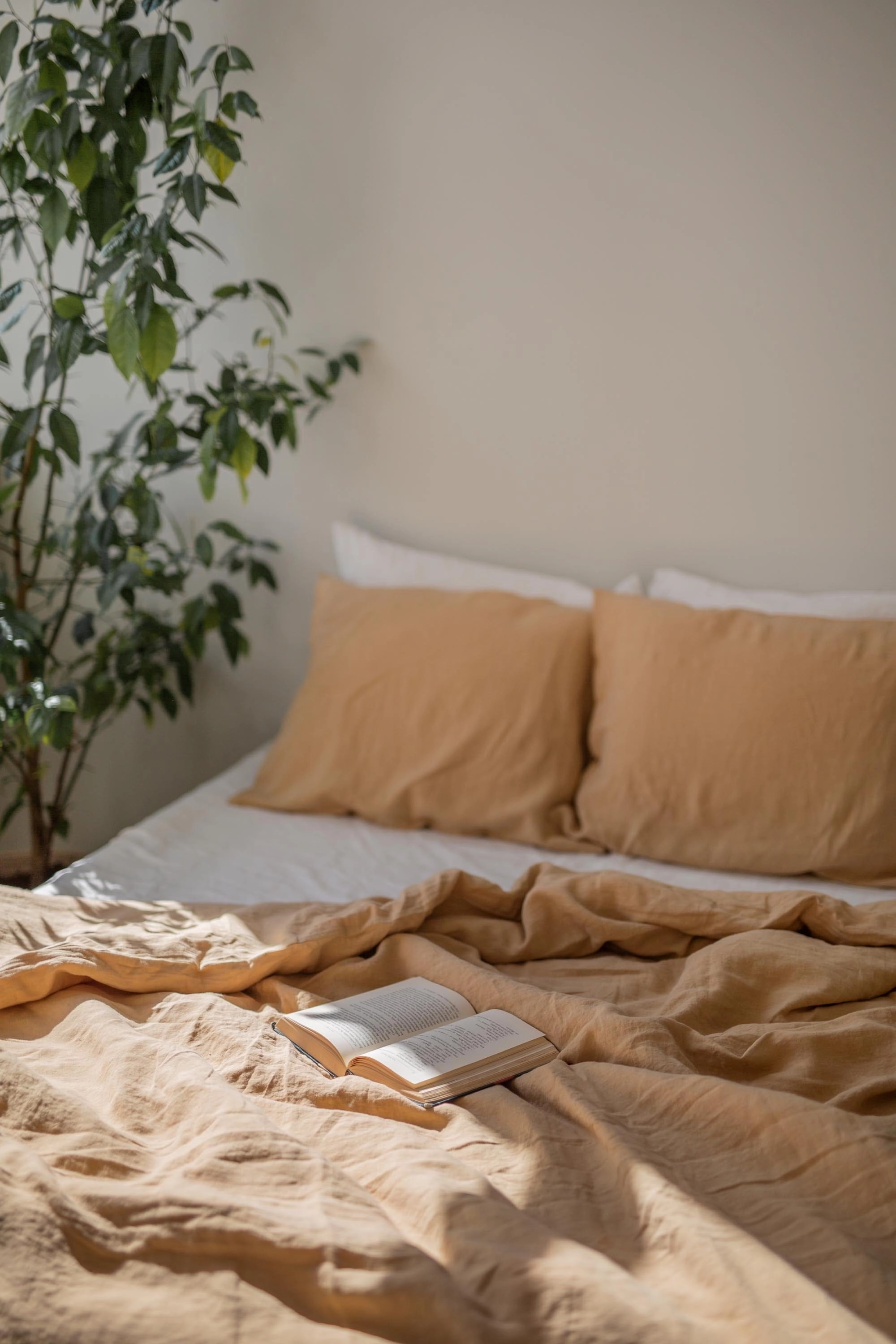 Linen Pillowcase | Mustard