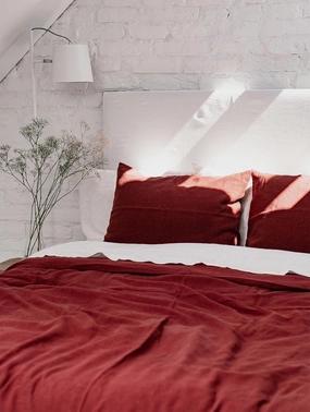 Linen Pillowcase | Terracotta