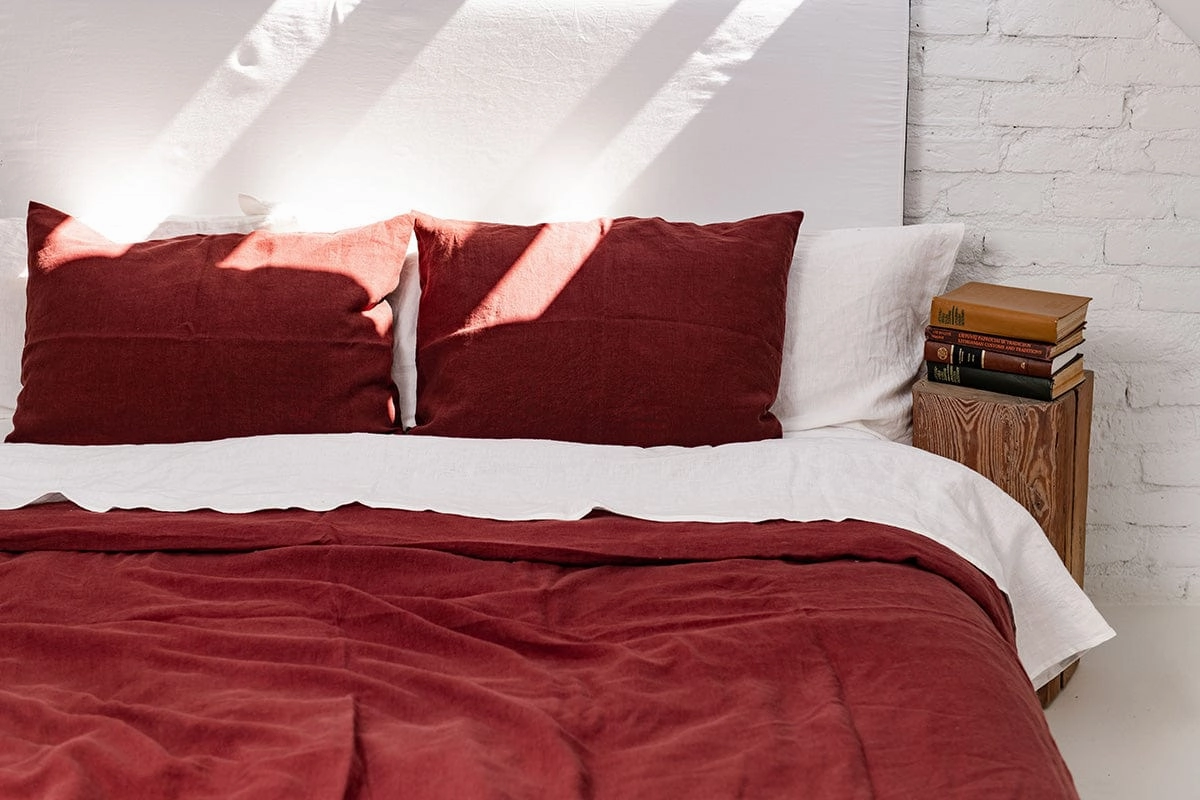 Linen Pillowcase | Terracotta