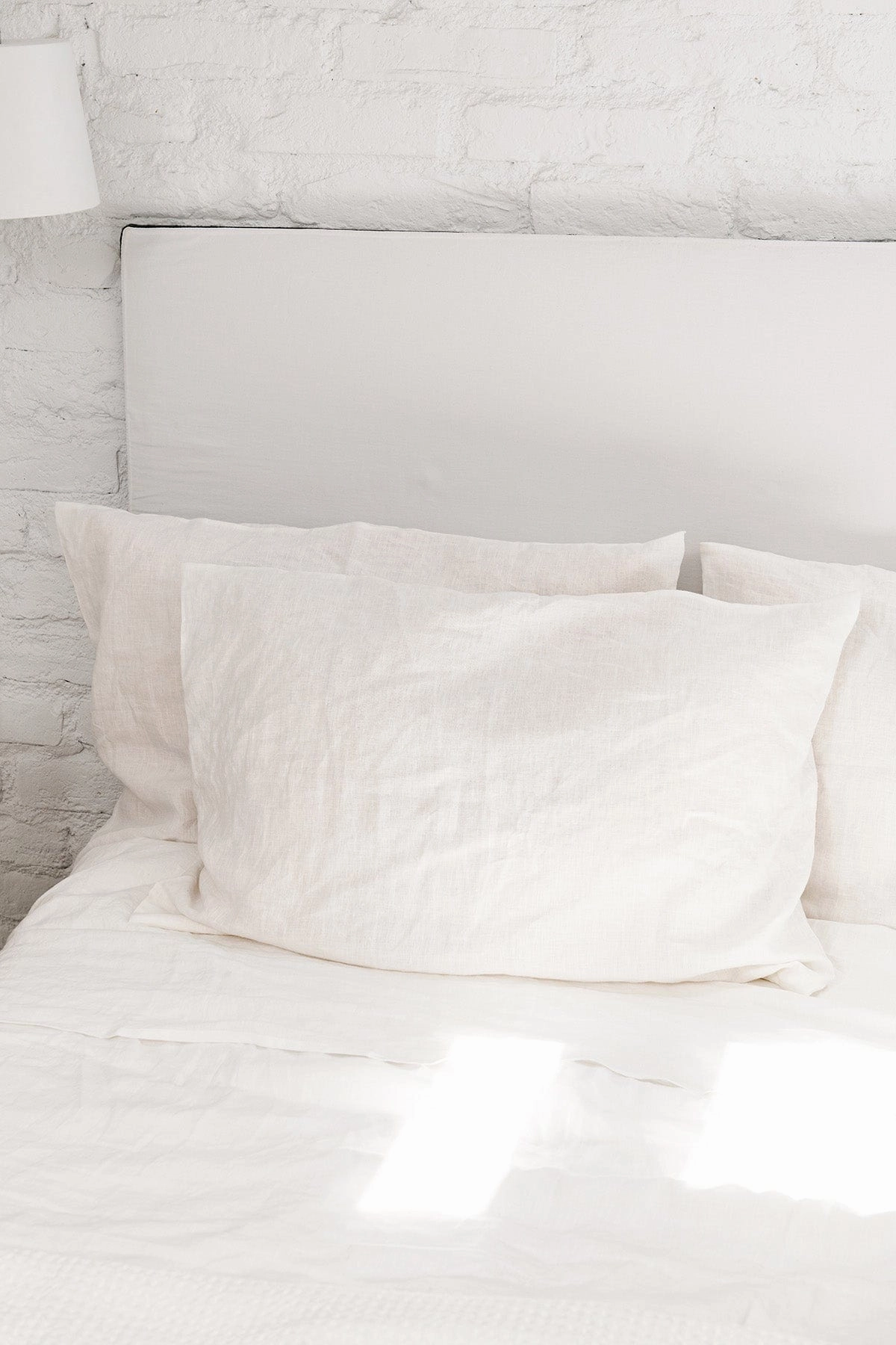 Linen Pillowcase | White