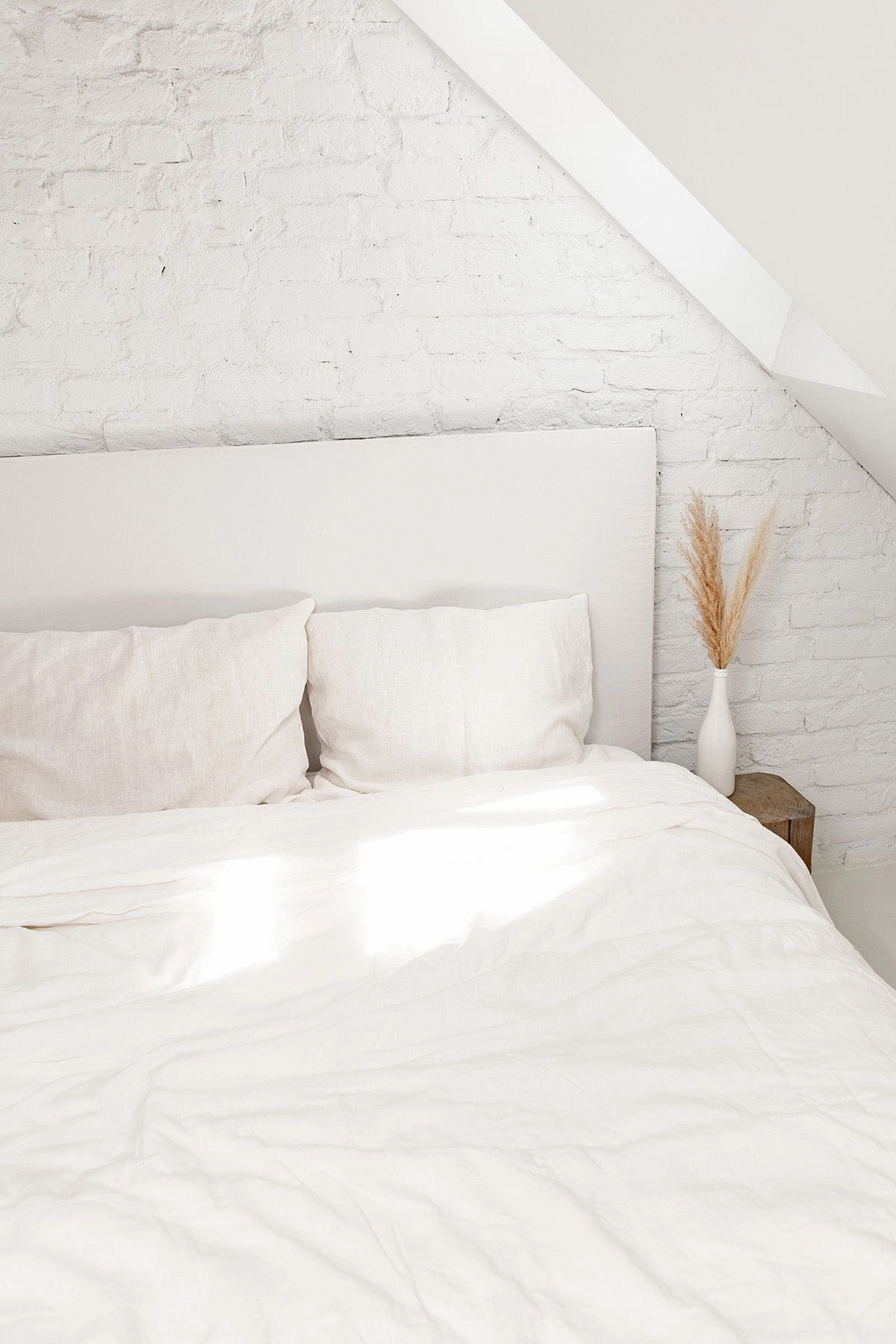 Linen Pillowcase | White