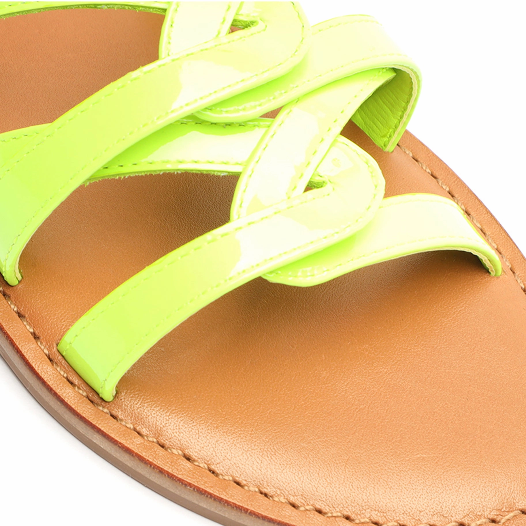 Lyta Patent Leather Sandal