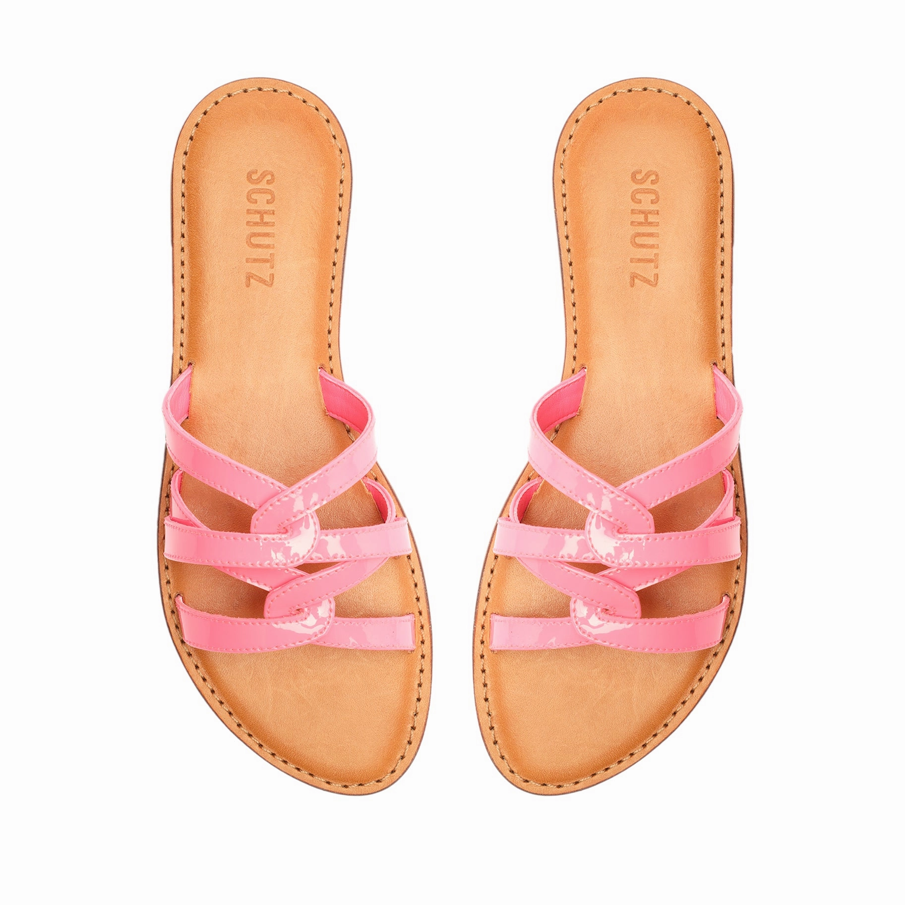 Lyta Patent Leather Sandal