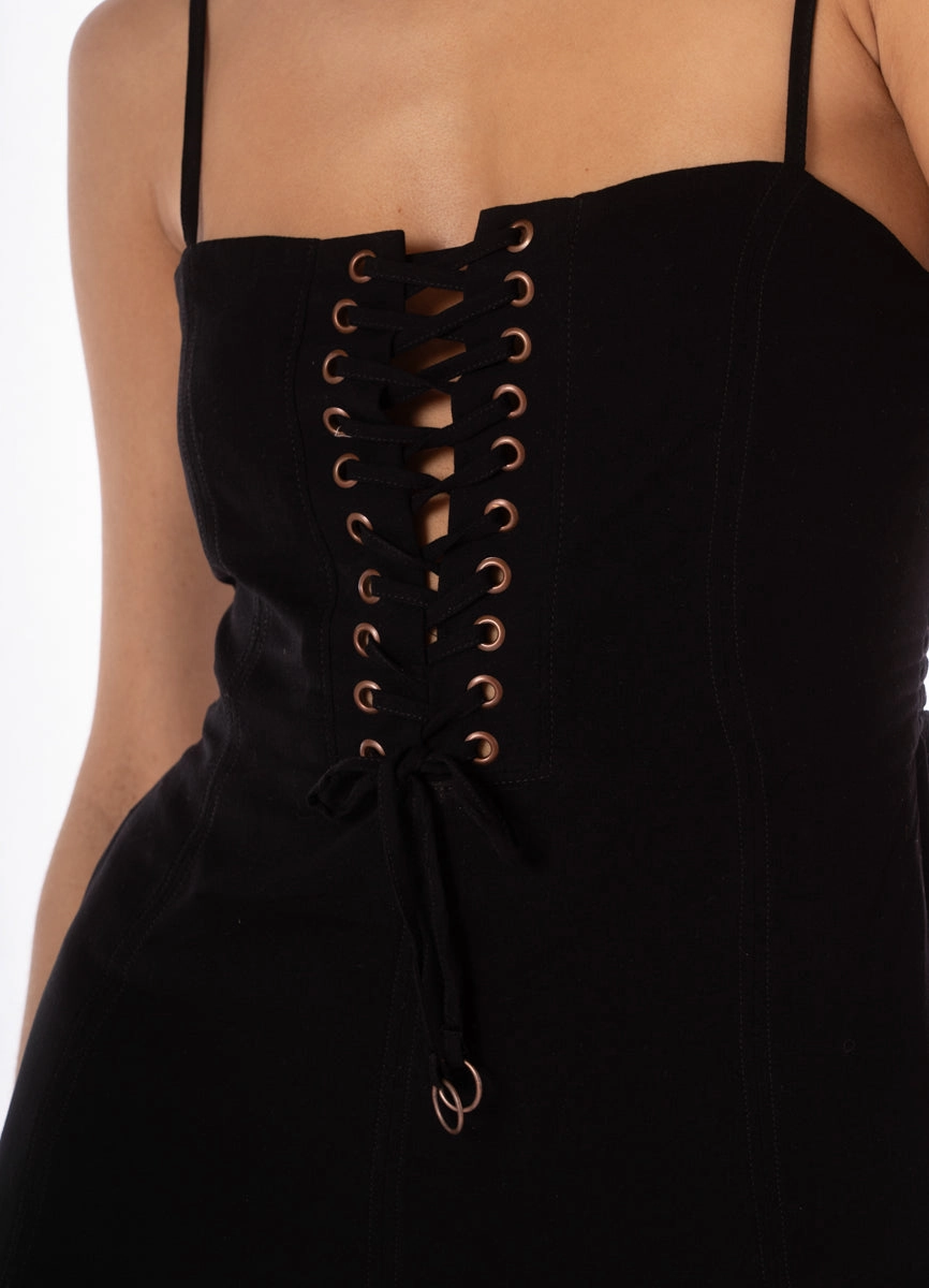 Maaji Midnight Shadow Natto Short Dress