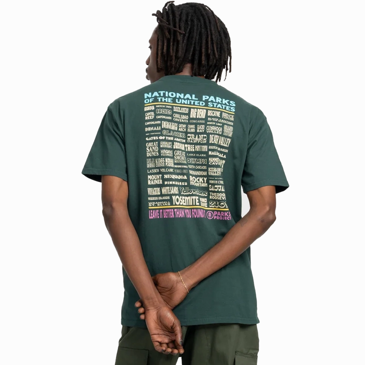Men's National Parks Lineup Pocket Tee