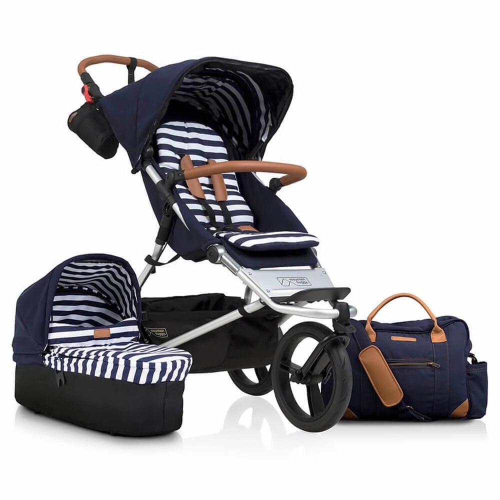 Mountain Buggy Urban Jungle Nautical   Carry Cot