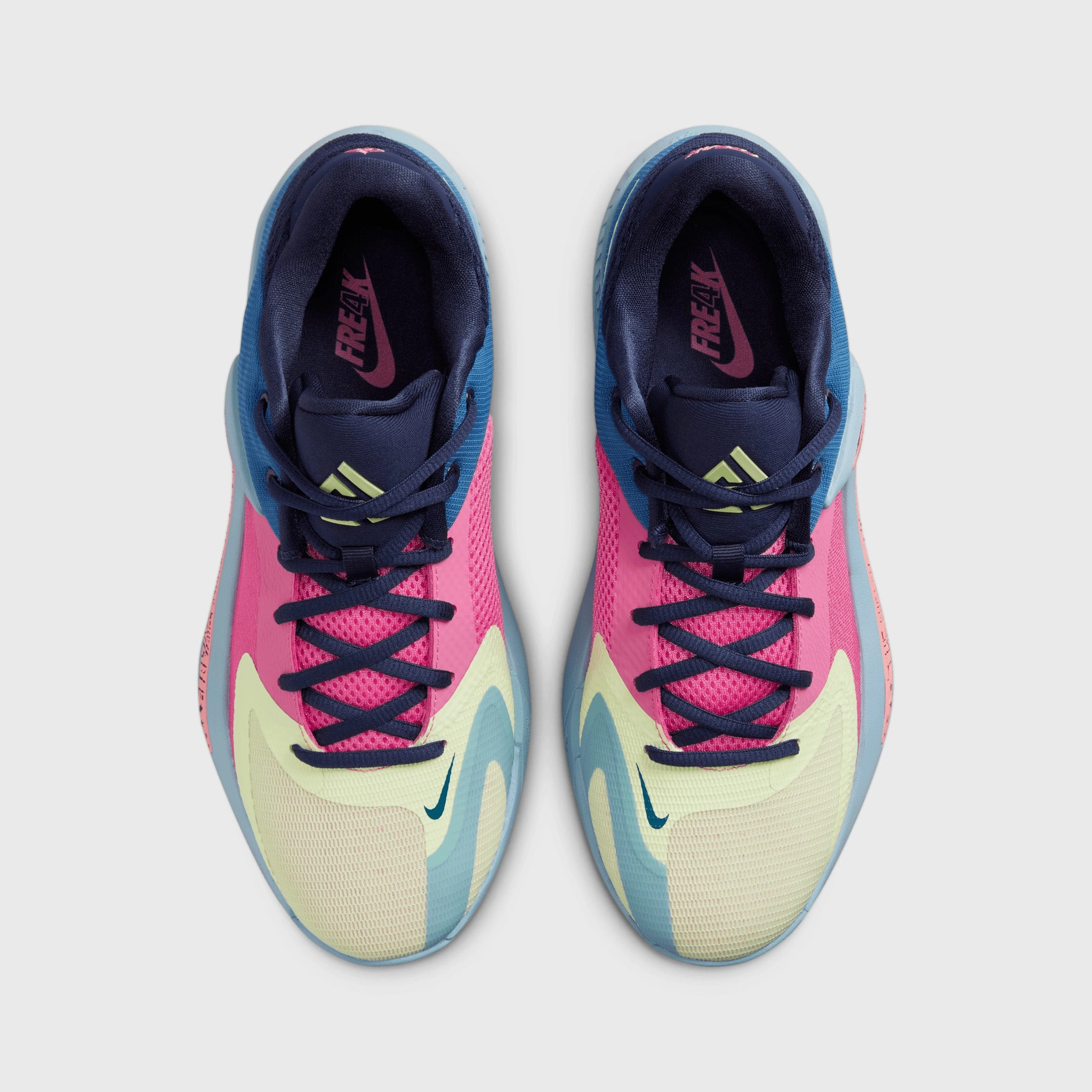 Nike Zoom Freak 4 NRG Dark Marina Blue / Barely Volt - Pink Gaze
