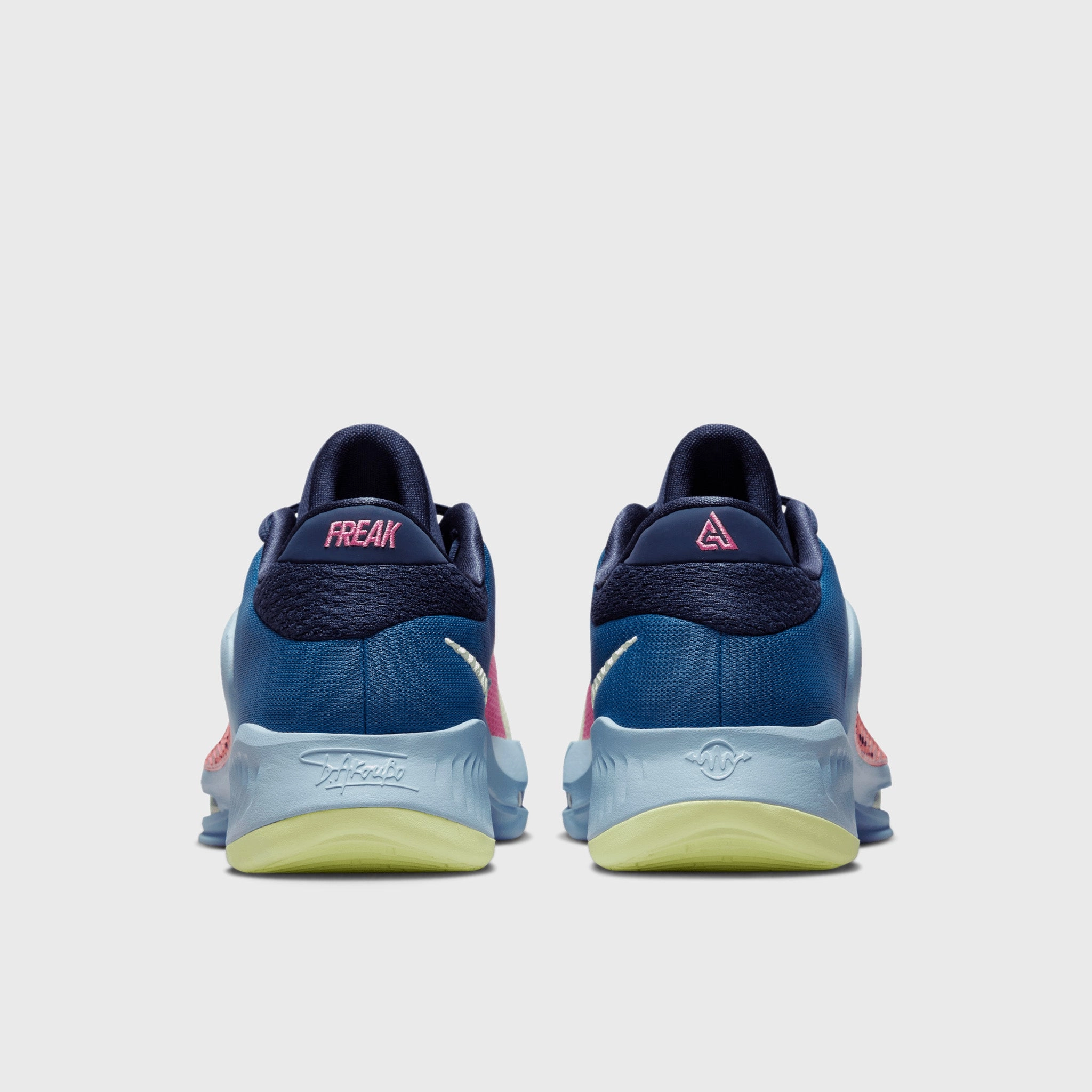 Nike Zoom Freak 4 NRG Dark Marina Blue / Barely Volt - Pink Gaze