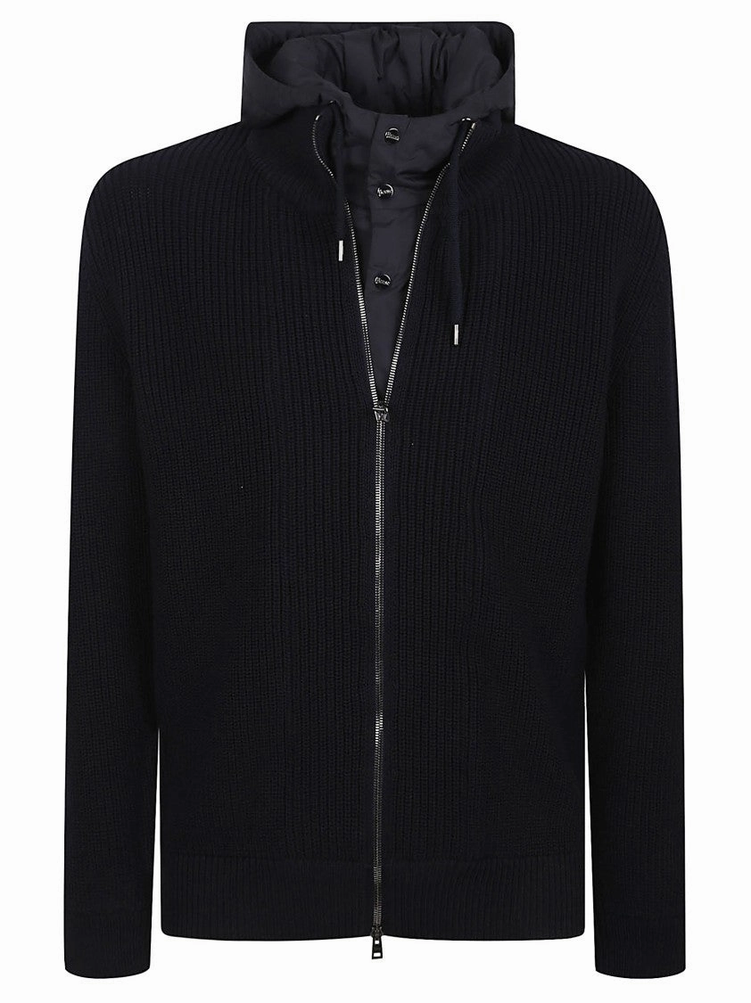 Nylon Bib Knit Jacket