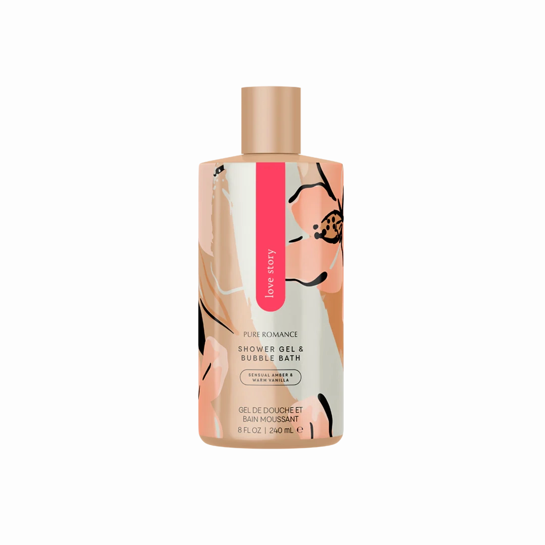 Pheromone Shower Gel & Vaginal Wash & Bubble Bath - Love Story - IN STOCK - 12 LEFT! - Pure Romance