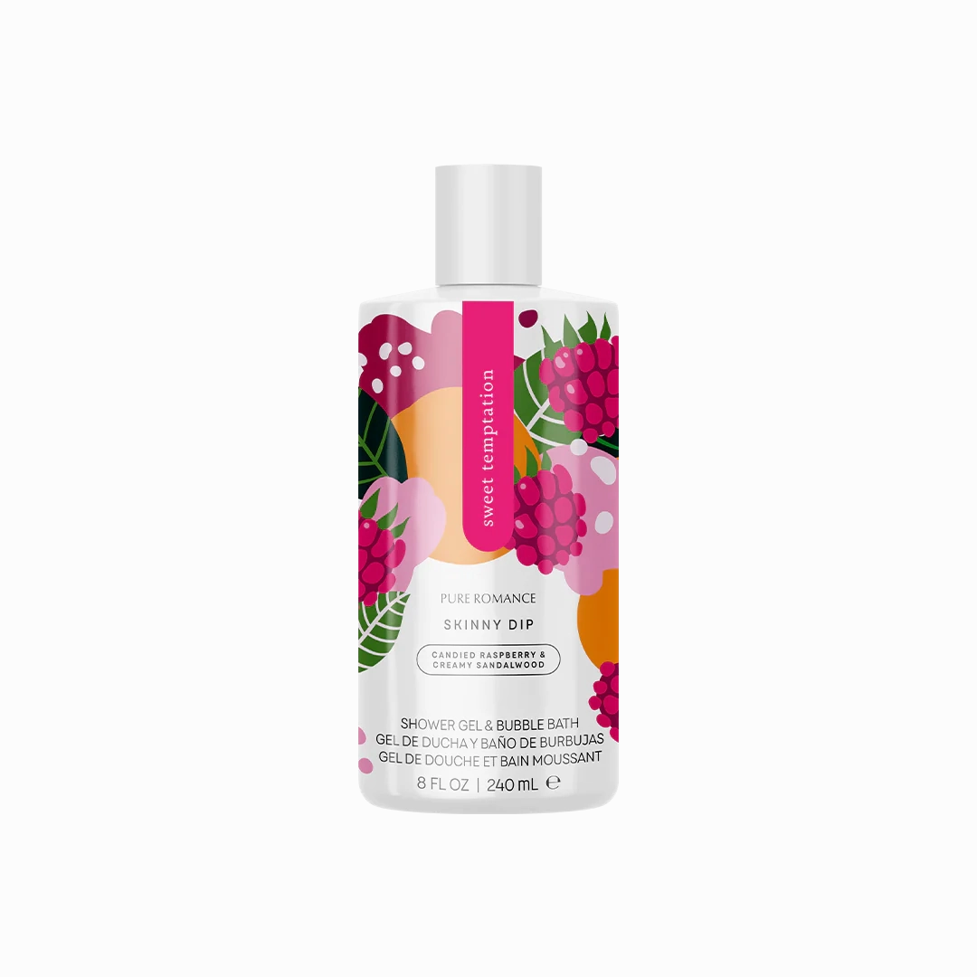 Pheromone Shower Gel & Vaginal Wash & Bubble Bath - Skinny Dip - Sweet Temptation - IN STOCK - 36 LEFT! - Pure Romance