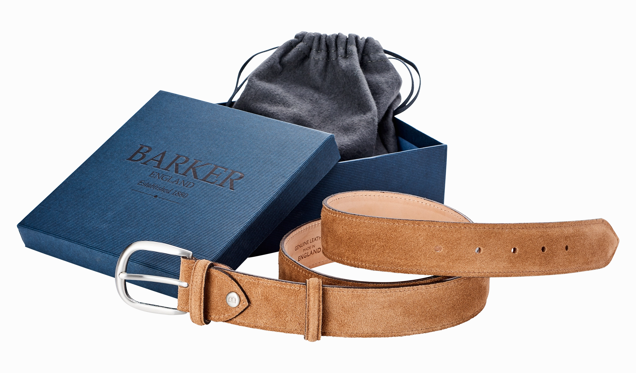 Plain Belt - Snuff Suede