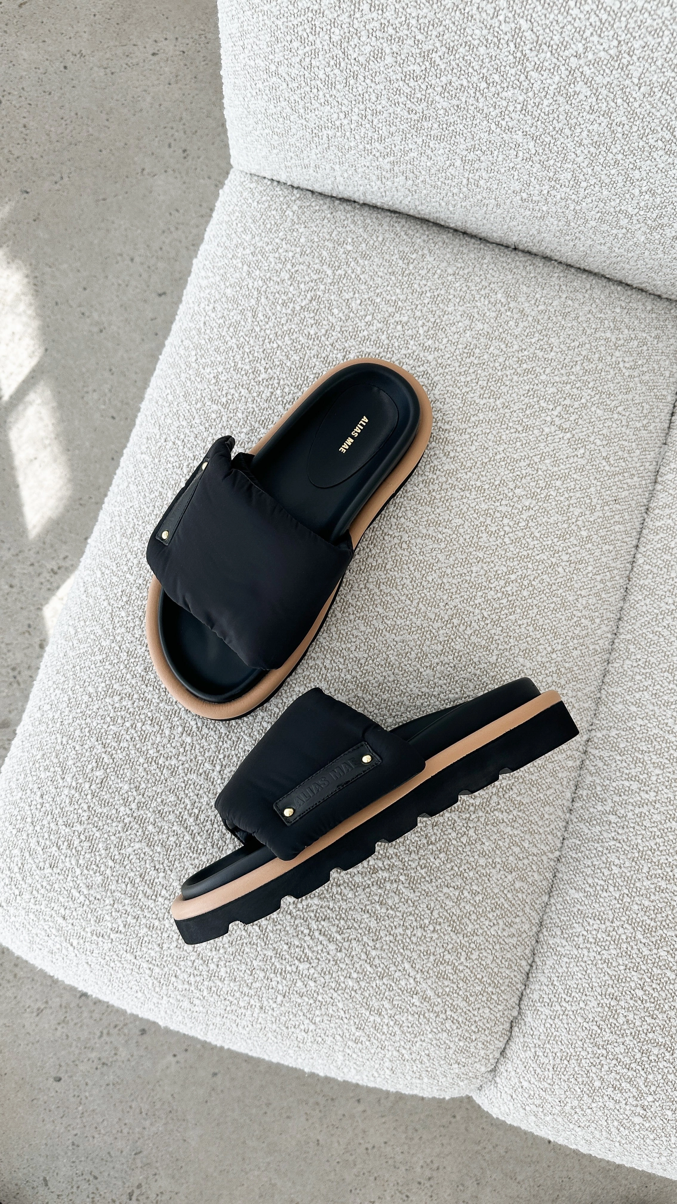 Saige Slide - Black
